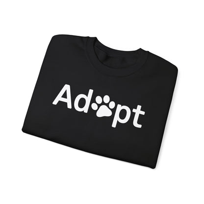 Adopt A Shelter Pet Cat Dog Adoption Animal Rescue Sweatshirt
