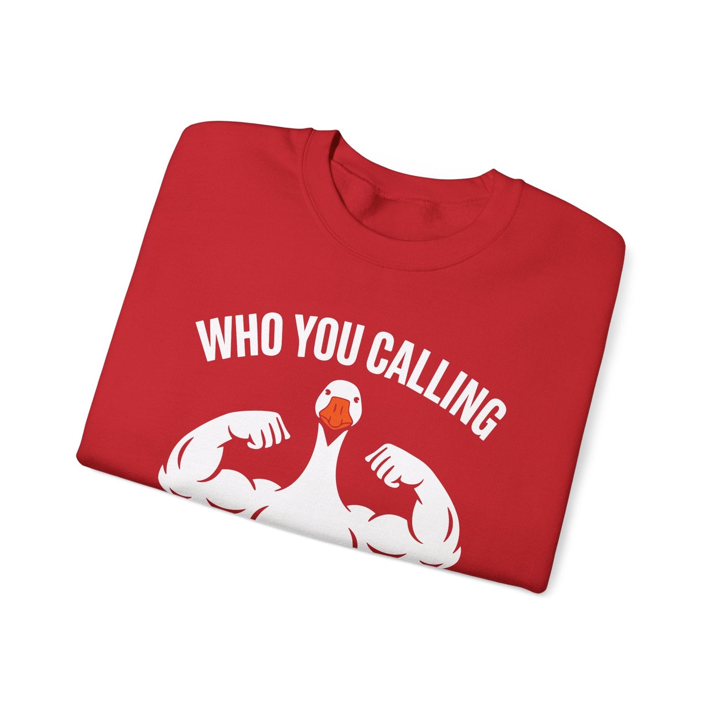 Who You Calling Silly Goose Funny Gym Meme Sweatshirt