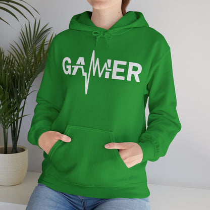 Gamer Heartbeat Video Games Graphic Hoodie