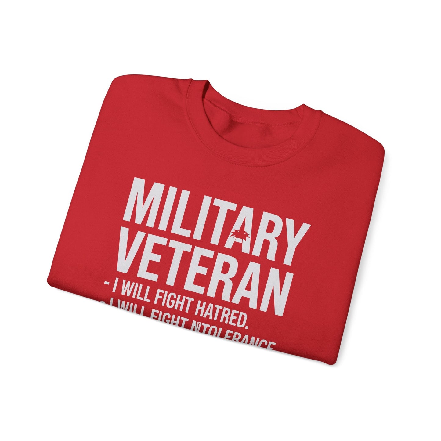 Military Veterans Against Trump 2025 Fight USA Election Sweatshirt