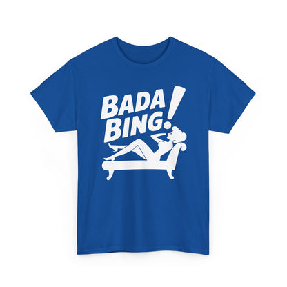 Funny Vintage Bada Sarcastic Bing Retro Sexy Girl Bada Bam T-Shirt