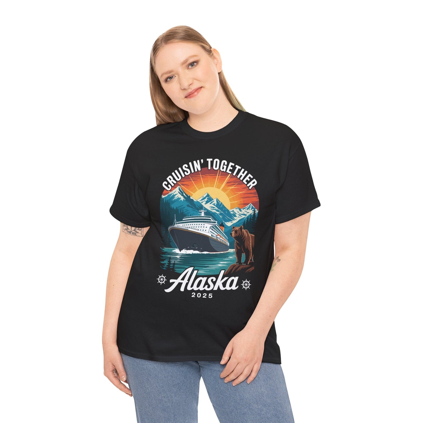Cruisin Together Alaska 2025 Family Friend Alaska Cruise T-Shirt