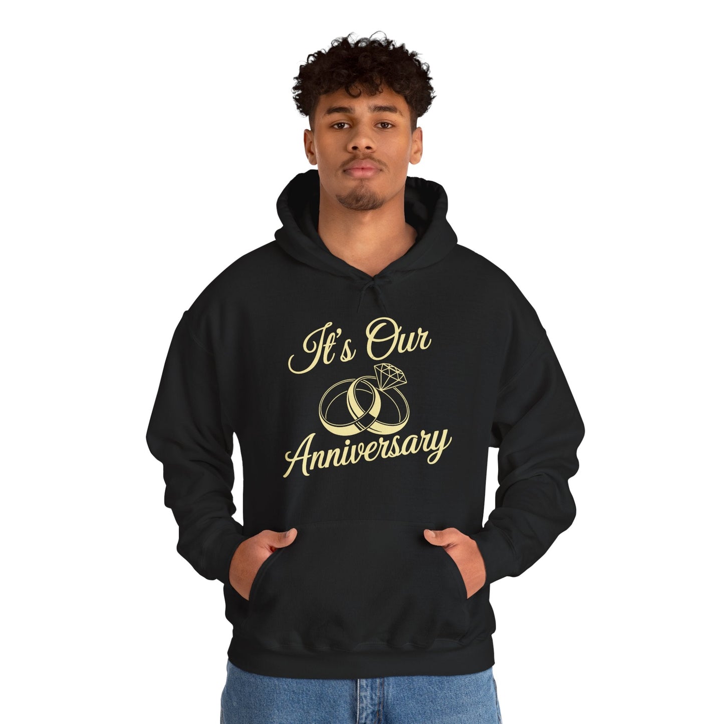 It's Our Anniversary Shirts for Married Couples Husband Wife Hoodie