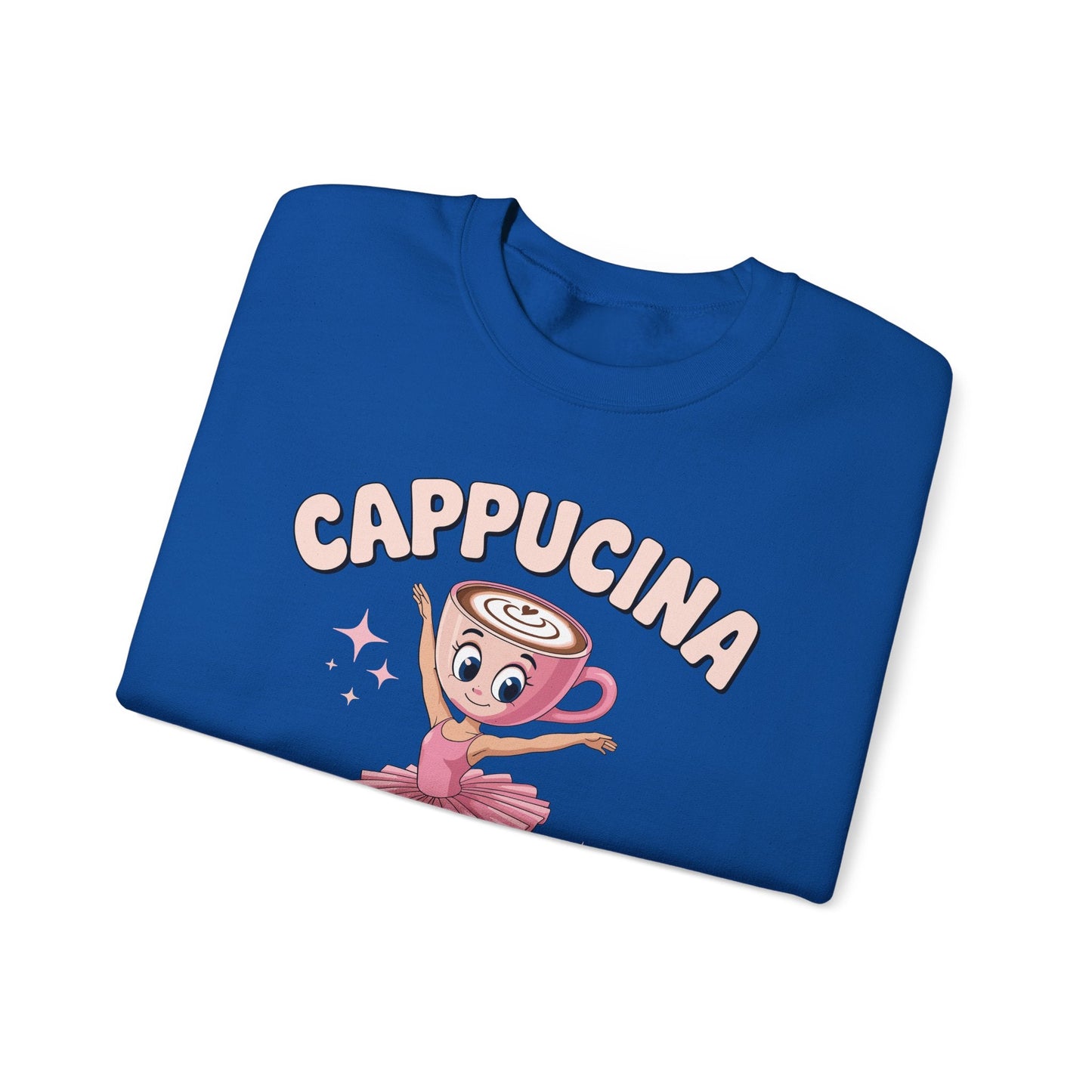 Funny Ballerina Cappuccina Coffee Dance Lovers Italian Meme Sweatshirt