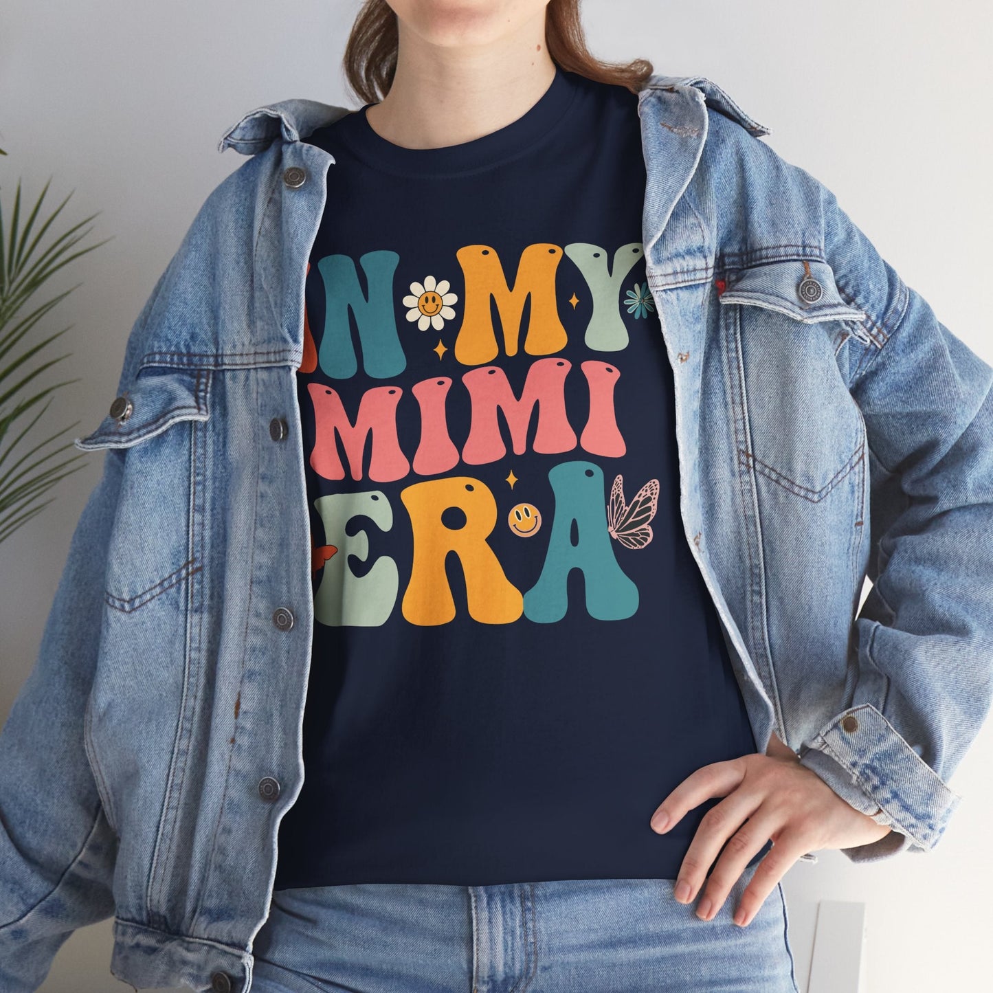 Groovy In My Mimi Era Mom Grandma Mothers Day T-Shirt