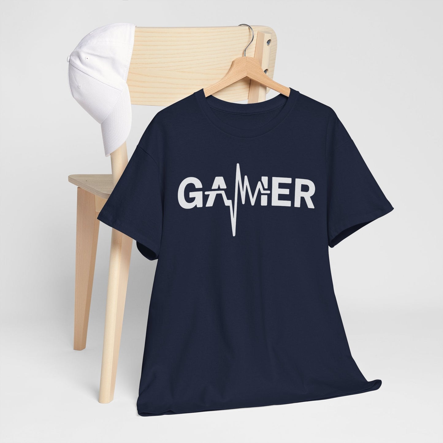 Gamer Heartbeat Video Games Graphic T-Shirt