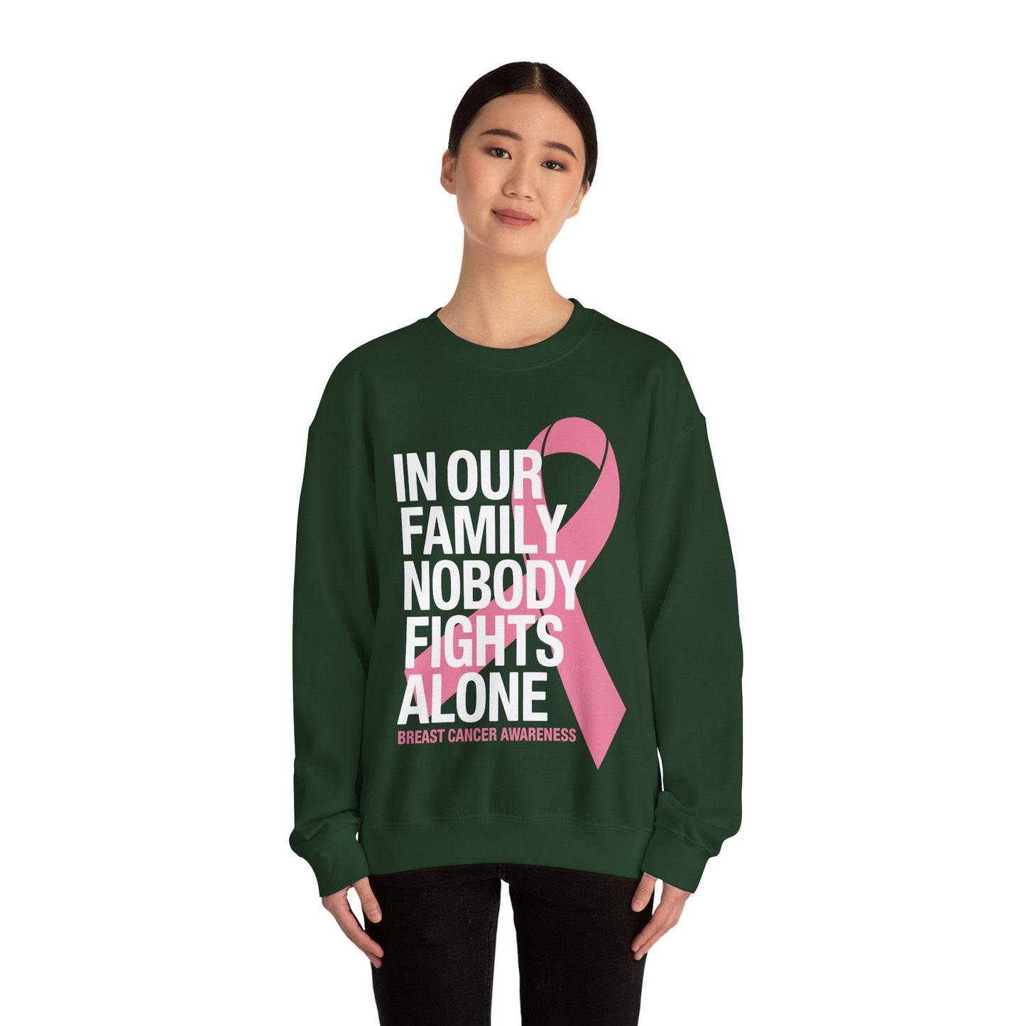 Breast Cancer Support Pink Breast Cancer Awareness Sweatshirt