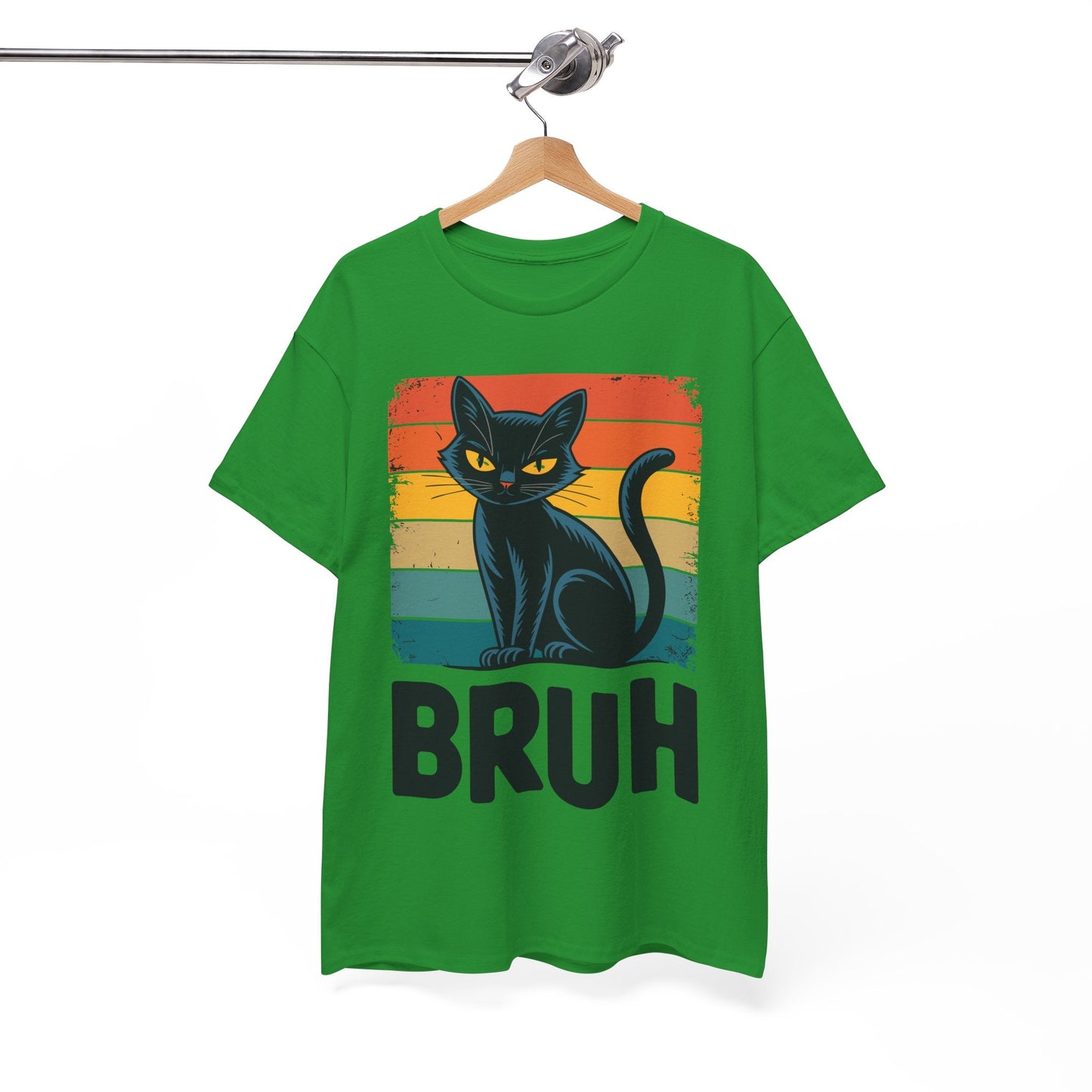 Funny Cat Bruh For Teens Boys Girls Men Women Meme Graphic T-Shirt