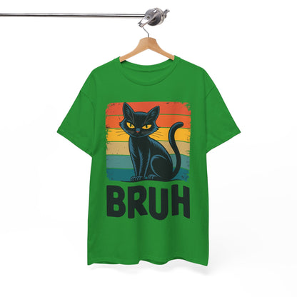 Funny Cat Bruh For Teens Boys Girls Men Women Meme Graphic T-Shirt