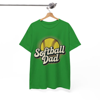 Funny Fathers Day Softball Dad Gift From Daughter Son Wife T-Shirt