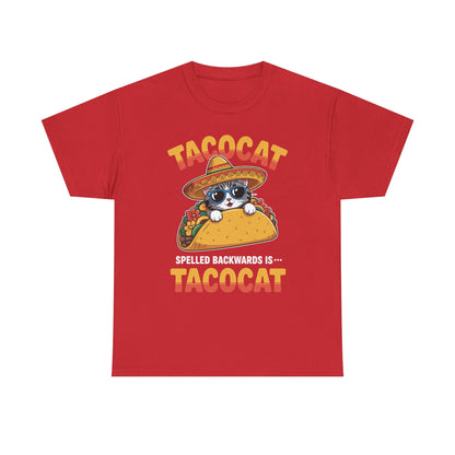 Tacocat Spelled Backwards Taco Cat Cinco De Mayo Sweatshirt Men Women