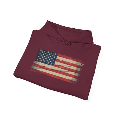 American Flag USA United States of America US 4th of July Hoodie