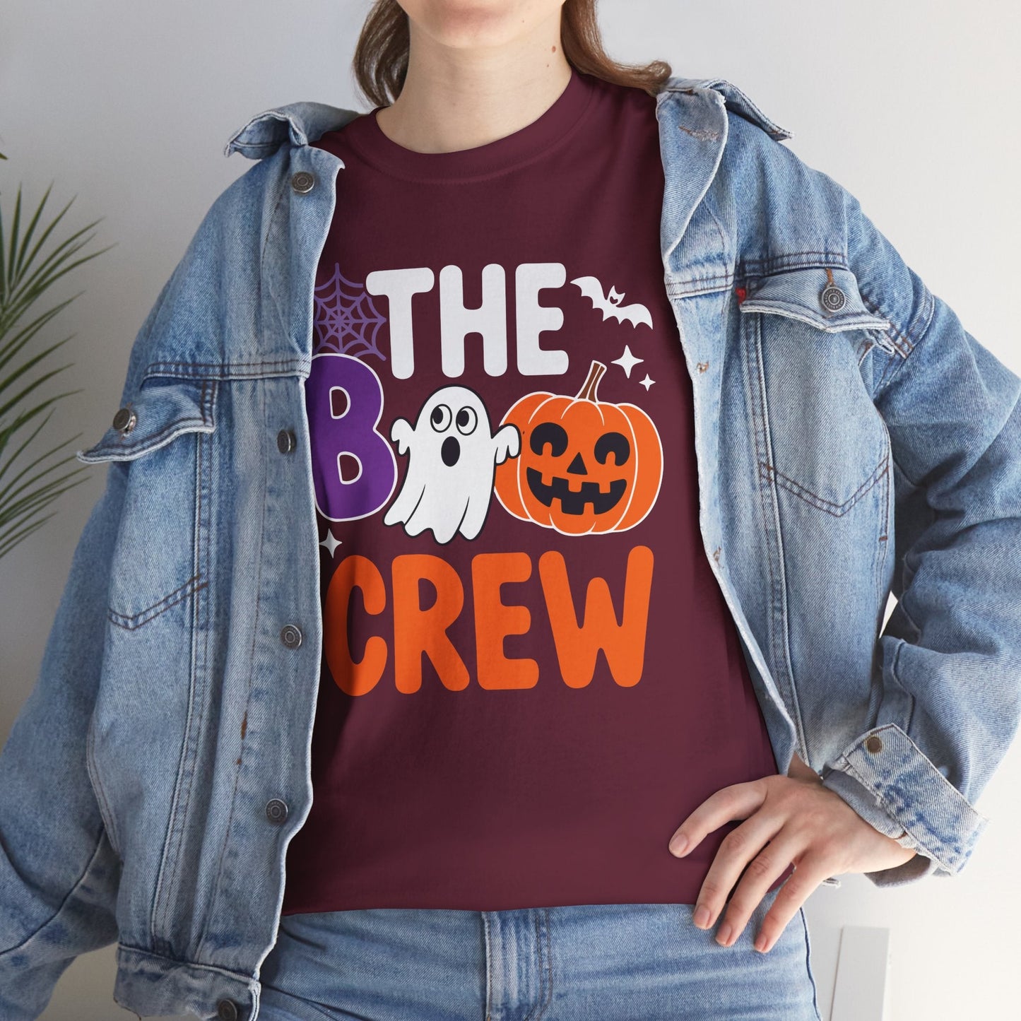 Halloween The Boo Crew Cute Ghost Spooky Family Matching T-Shirt