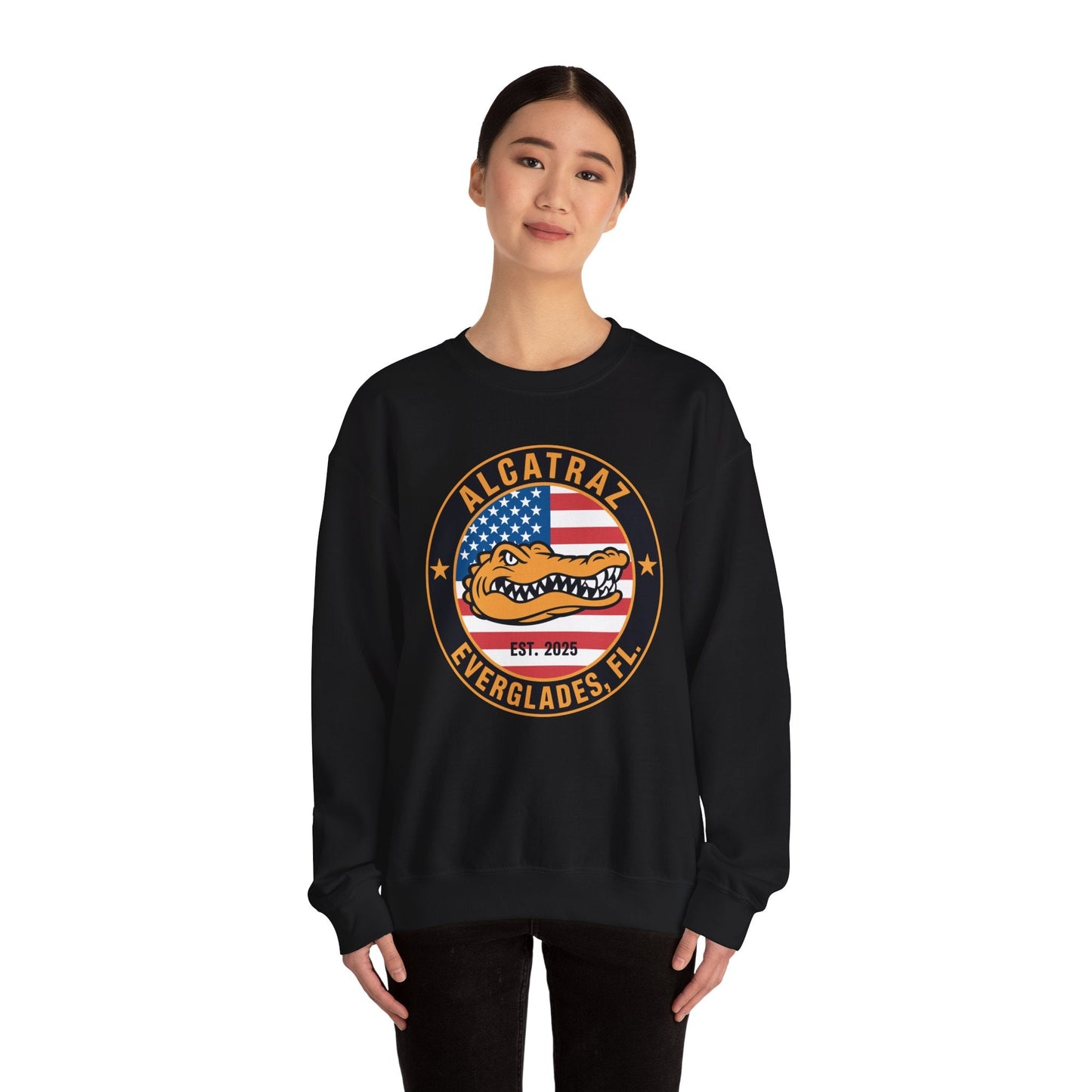Retro Alcatraz Everglades FL EST 2025 Sweatshirt
