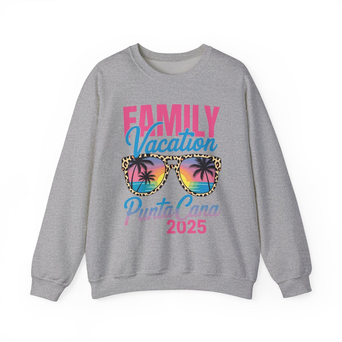 Family Vacation Punta Cana 2025 Matching Holiday Summer Sweatshirt