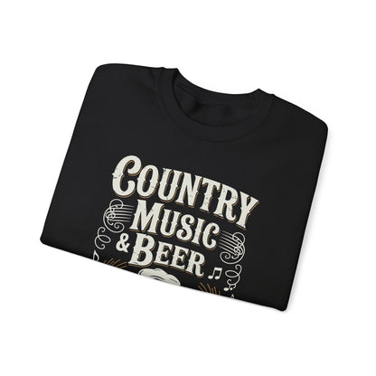Vintage Country Music and Beer That's Why I'm Here Legends Sweatshirt