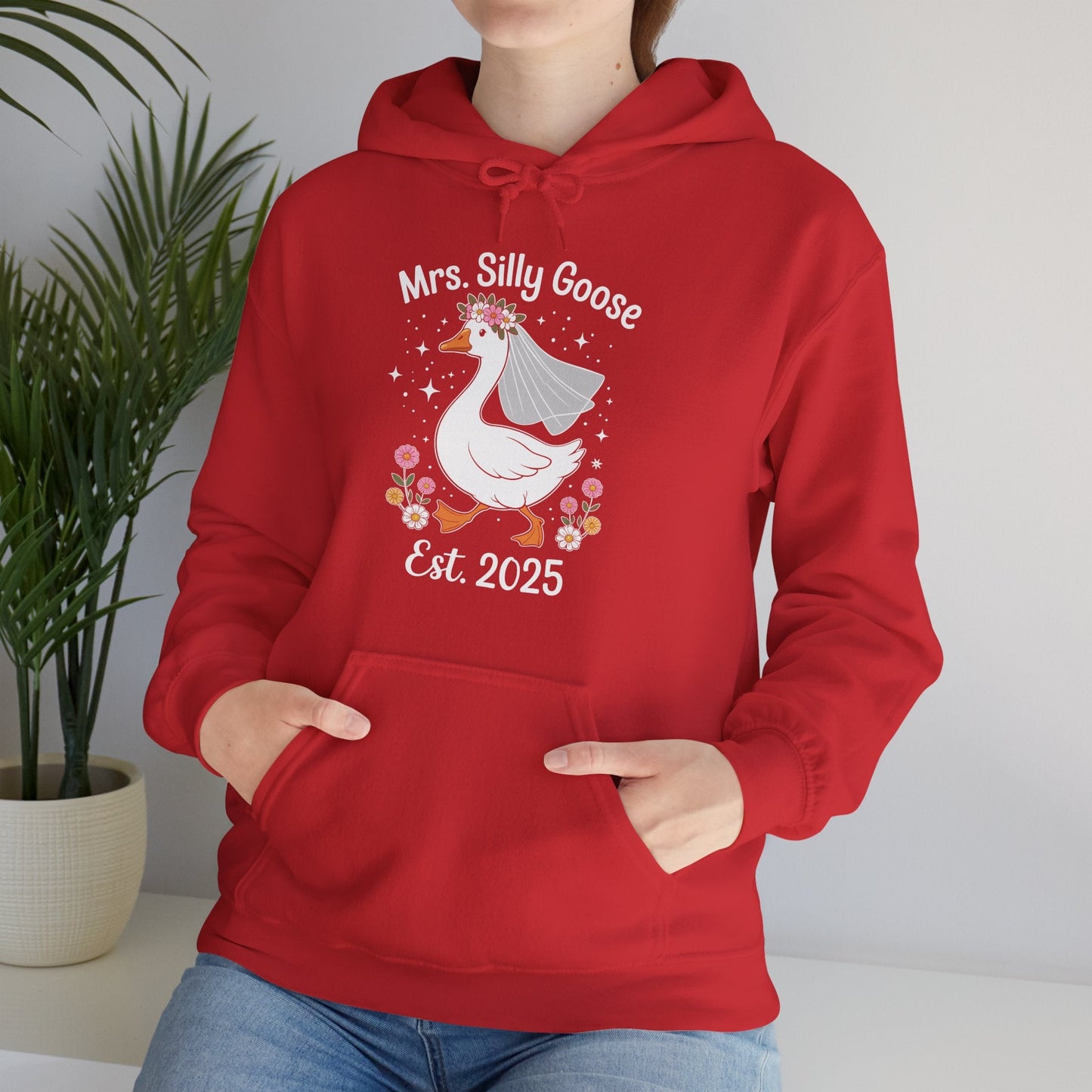 Mrs. Silly Goose Couple Matching Wedding Funny Bride to Be Hoodie