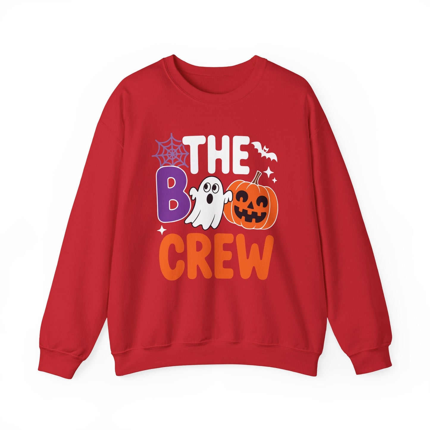 Halloween The Boo Crew Cute Ghost Spooky Family Matching Sweatshirt