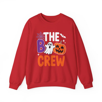 Halloween The Boo Crew Cute Ghost Spooky Family Matching Sweatshirt