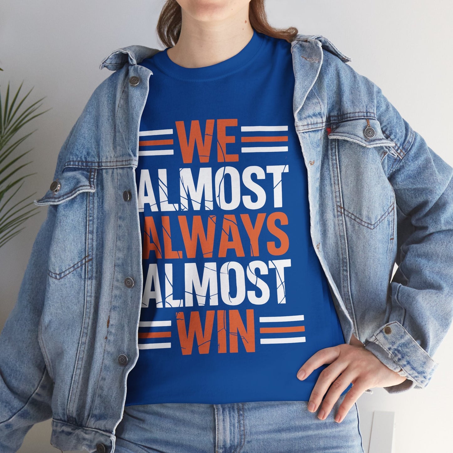 Funny Cleveland Throwback We Almost Always Almost Win Football Fans Lovers T-Shirt