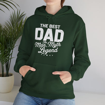 Dad The Man The Myth The Legend Men Papa Funny Father's Day Hoodie