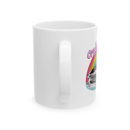 Cruise in Style Car Lover Retro Auto Gift for Drivers Coffee Mug