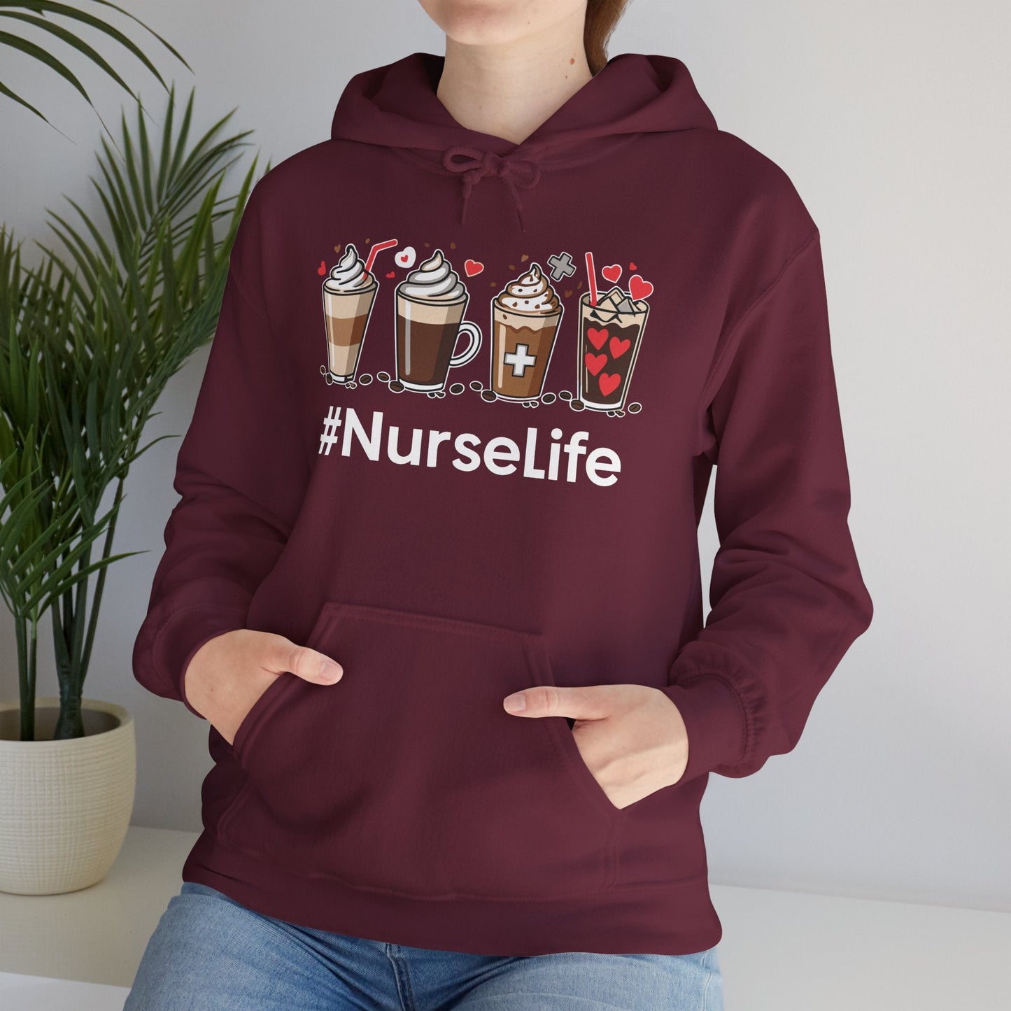 Nurse Life Funny Coffee Nurses Fuel Registered Nurse Medical Hoodie