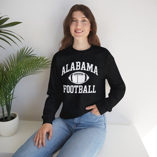 Men's Grey Alabama Football Vintage Distressed Sweatshirt