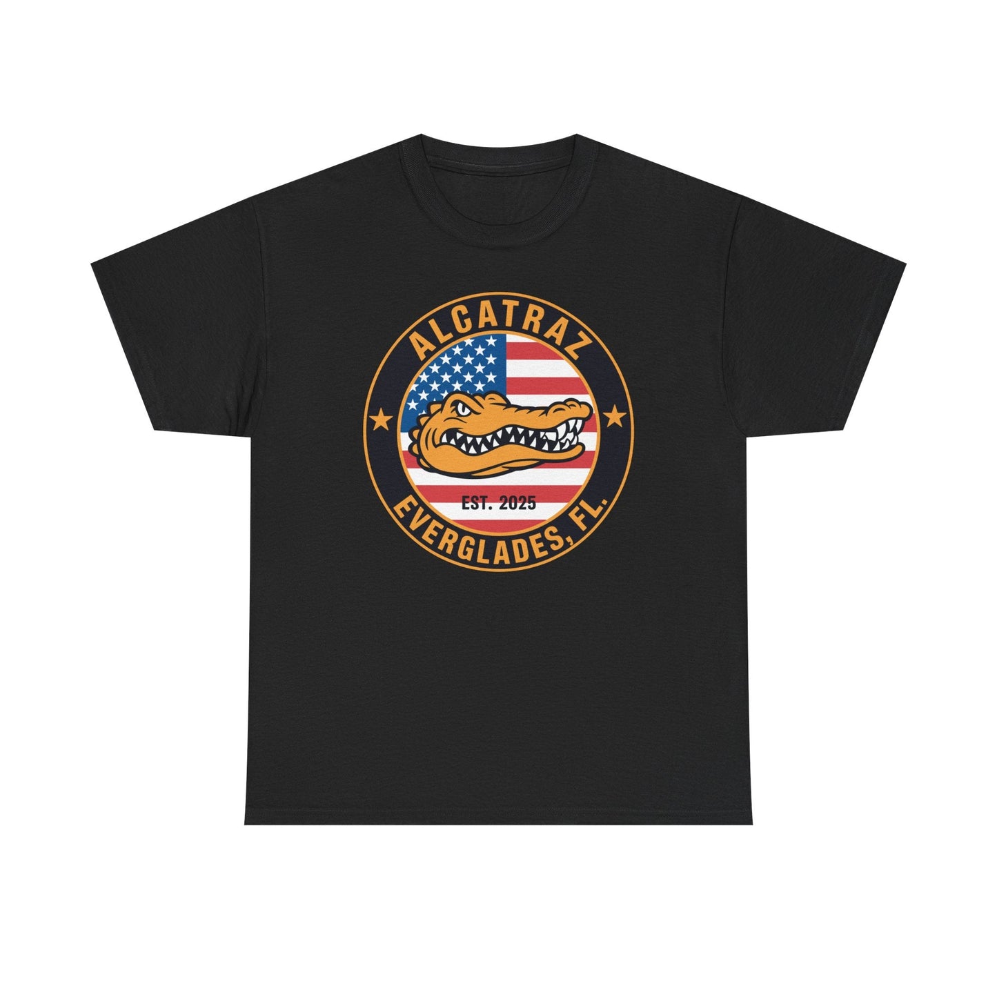 Retro Alcatraz Everglades FL EST 2025 T-Shirt