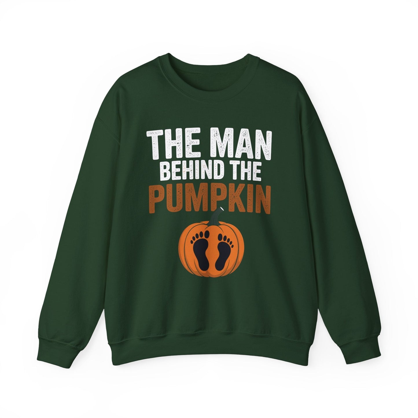 Pregnant Thanksgiving Costume for Dad Expecting Lil Pumpkin Sweatshirt