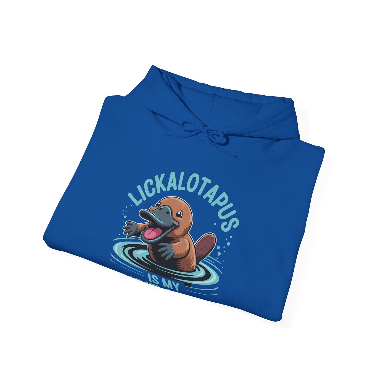 Vintage Funny Lickalottapus Is My Spirit Animal Lovers Meme Hoodie