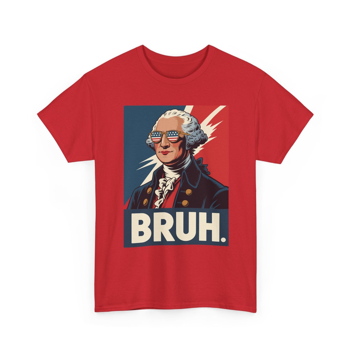 4th Of July 2025 George Washington Bruh. Meme Patriotic T-Shirt