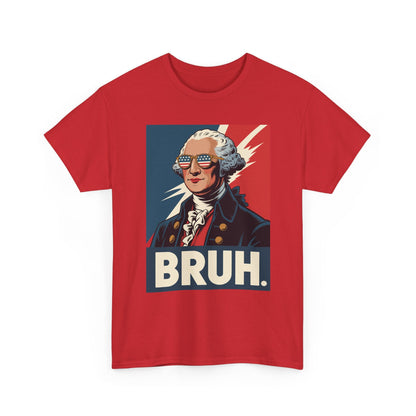 4th Of July 2025 George Washington Bruh. Meme Patriotic T-Shirt