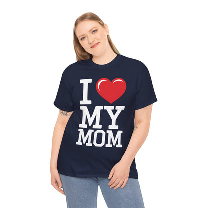I Love My Mom Mothers Day from Daughter or Son T-Shirt