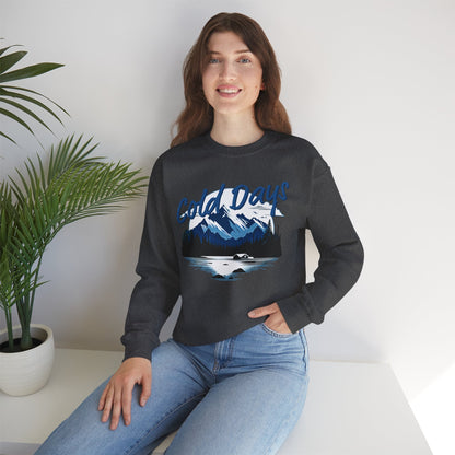 Cold Days Club Retro Aesthetic Sweatshirt