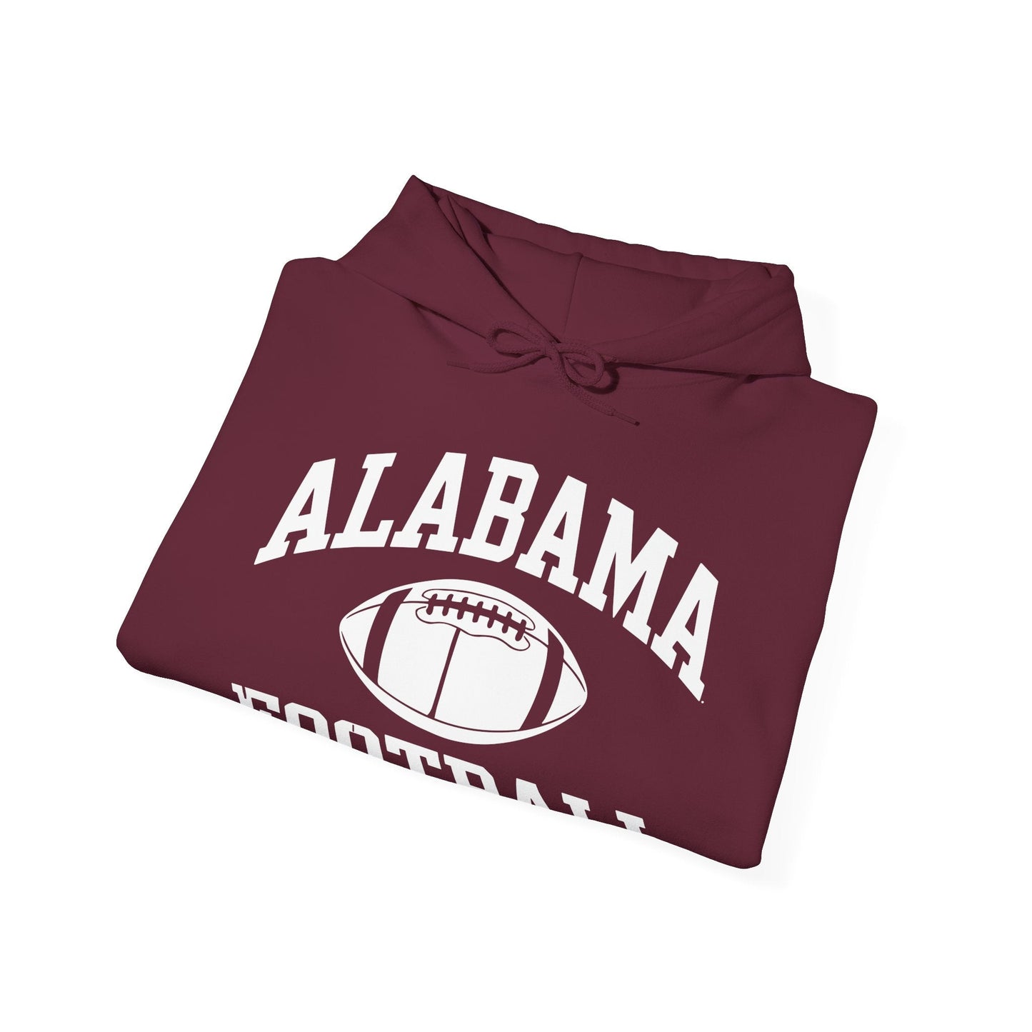 Men's Grey Alabama Football Vintage Distressed Hoodie