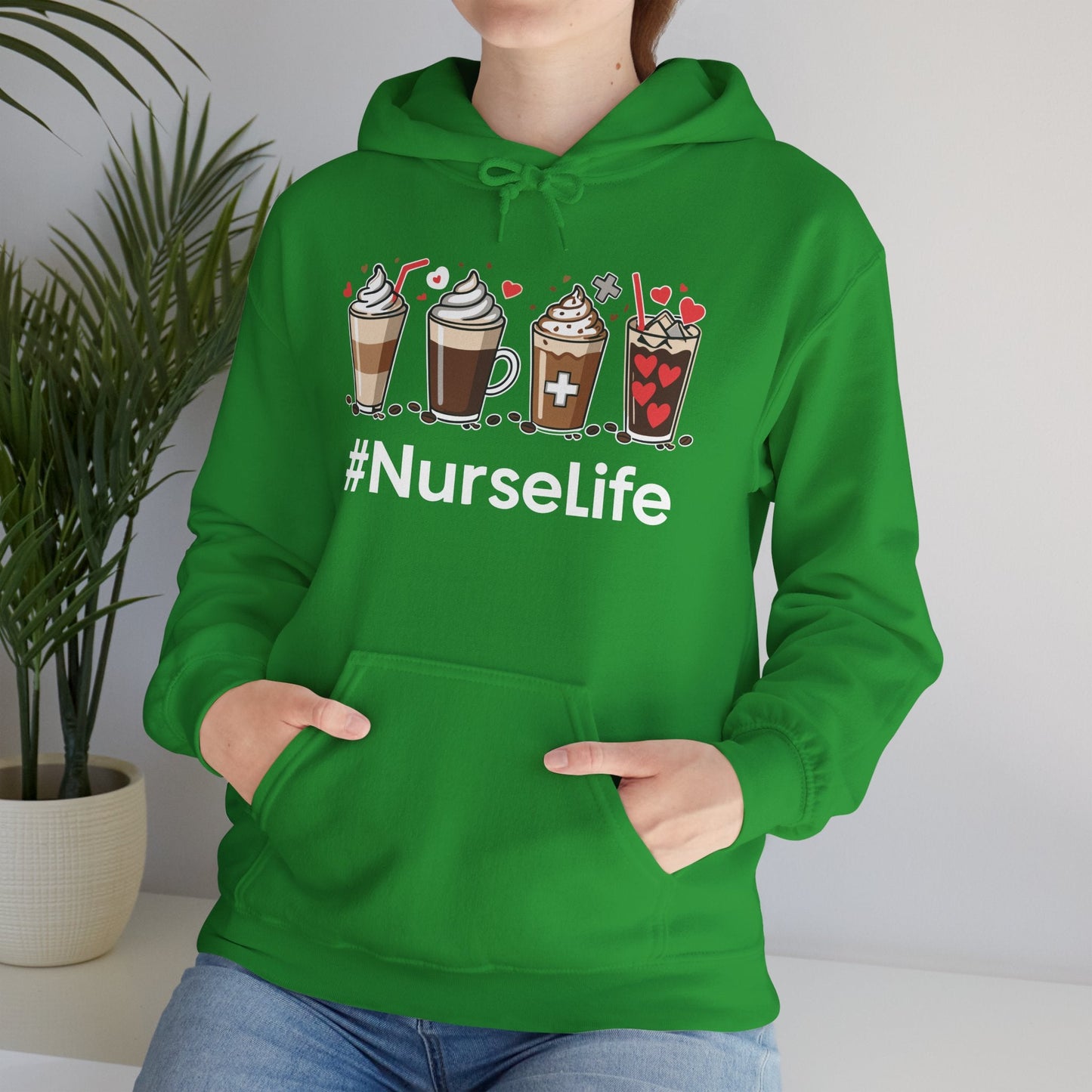 Nurse Life Funny Coffee Nurses Fuel Registered Nurse Medical Hoodie