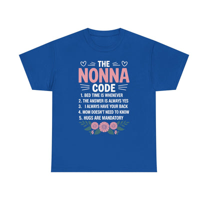 The A Nonna Code Funny Grandma Mothers Day Gifts T-Shirt