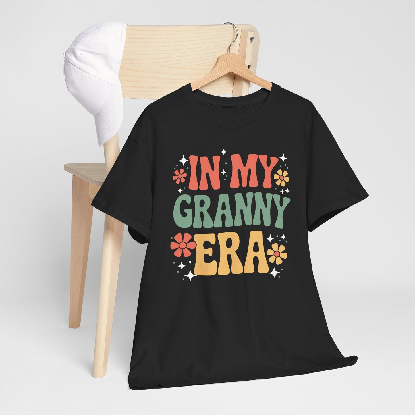 In My Granny Era Funny Sarcastic Groovy Retro Mothers Day T-Shirt