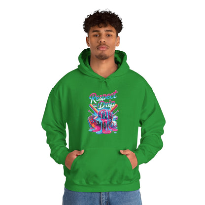 Baseball Drip For Boys Ice Cream Respect The Drip Baseball Hoodie