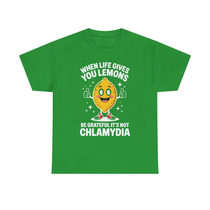 Lemons and Chlamydia Absurd Offensive Meme Sarcastic Edgy T-Shirt