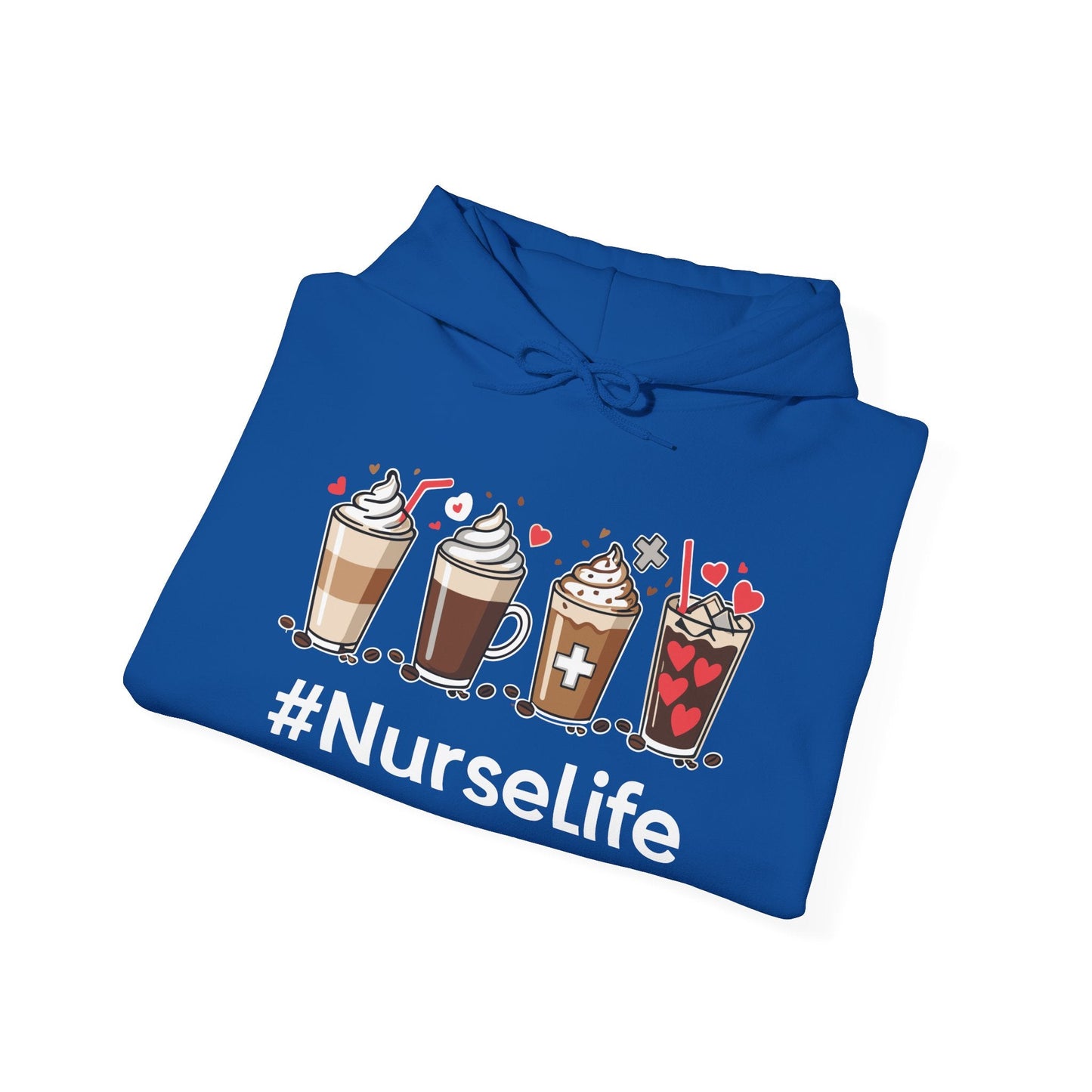 Nurse Life Funny Coffee Nurses Fuel Registered Nurse Medical Hoodie
