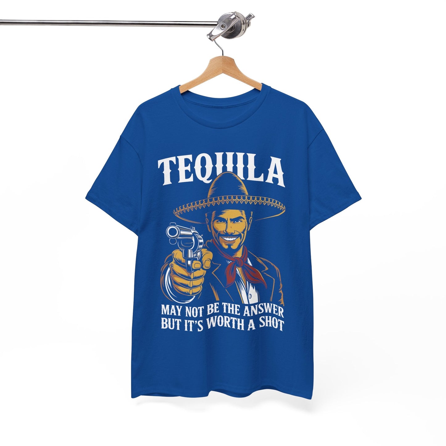 Tequila May Not Be The Answer But It's Worth A Shot T-Shirt