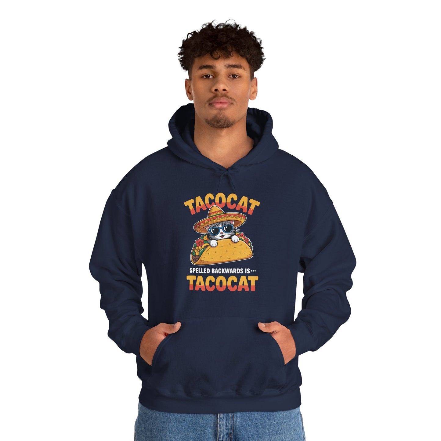 Tacocat Spelled Backwards Taco Cat Cinco De Mayo Hoodie Men Women
