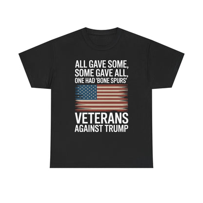 Veterans Against Trump Anti Trump Political Protest T-Shirt