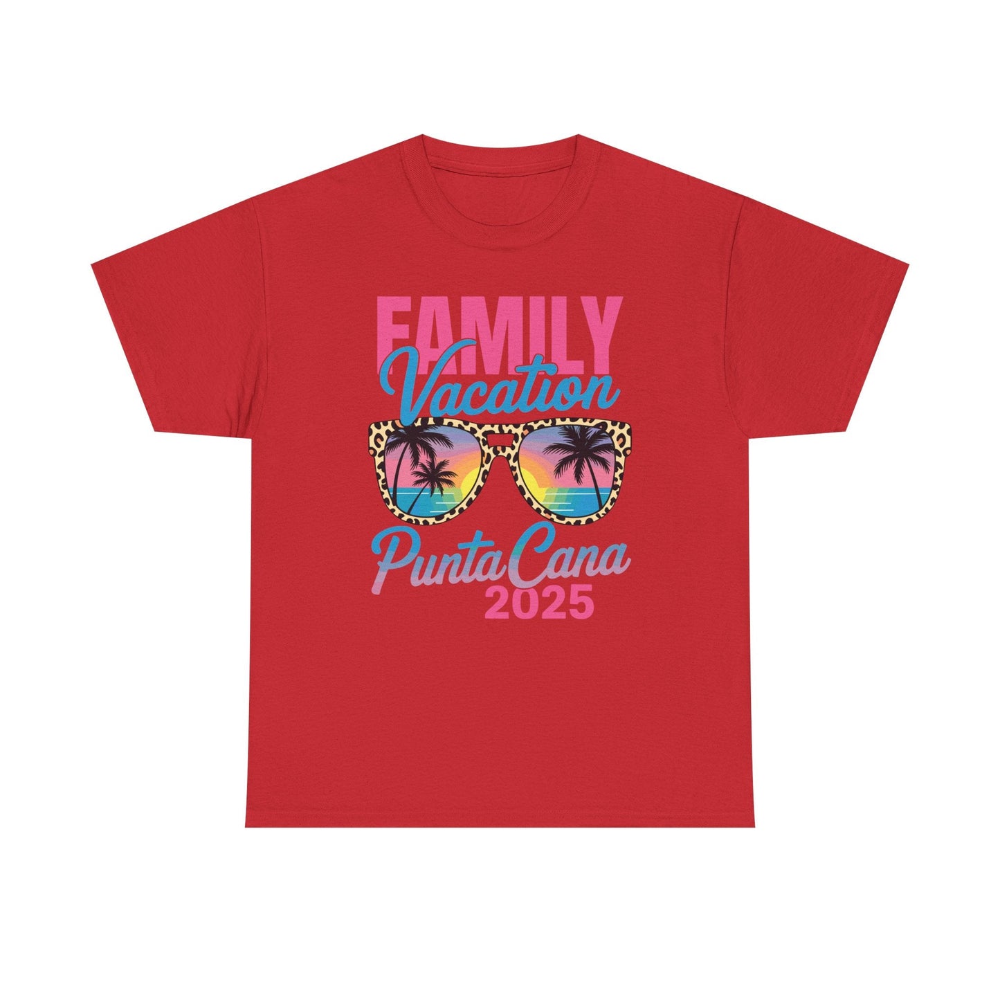 Family Vacation Punta Cana 2025 Matching Holiday Summer T-Shirt
