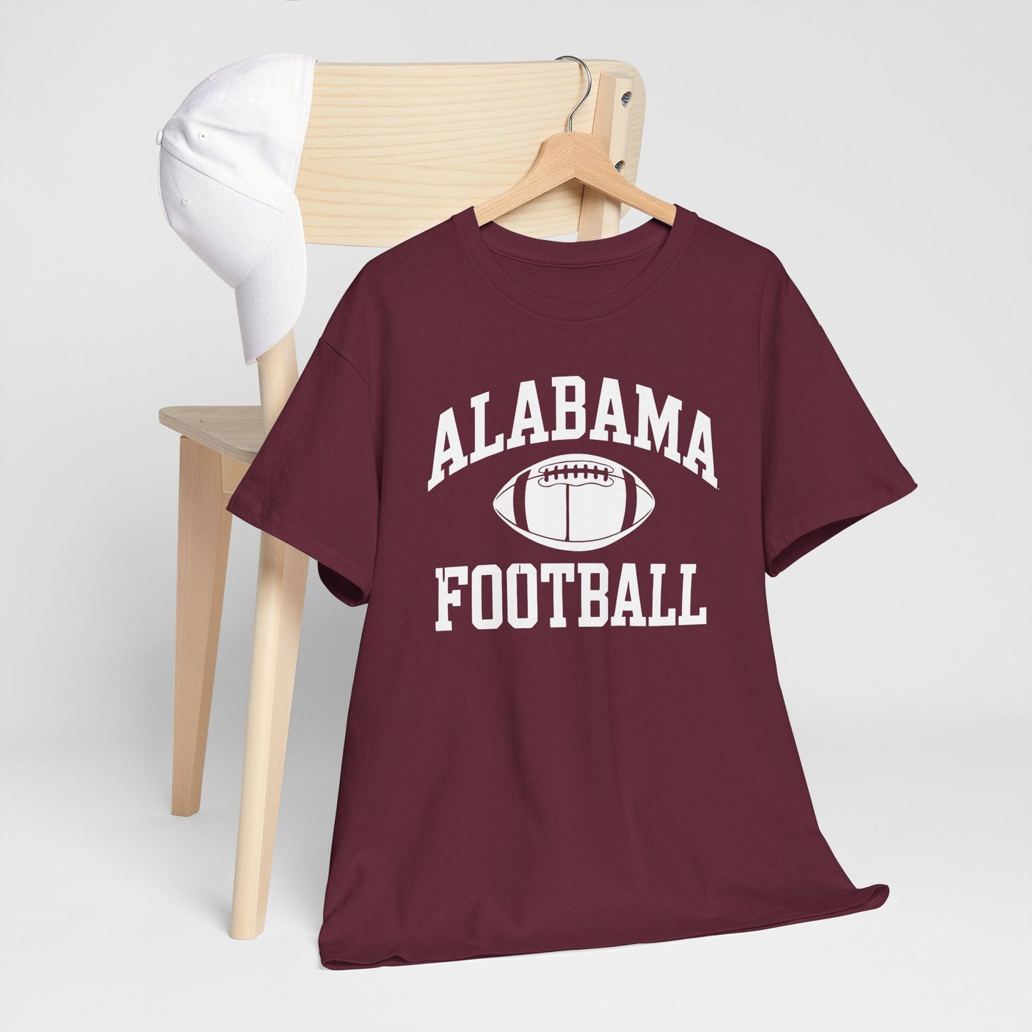 Men's Grey Alabama Football Vintage Distressed T-Shirt