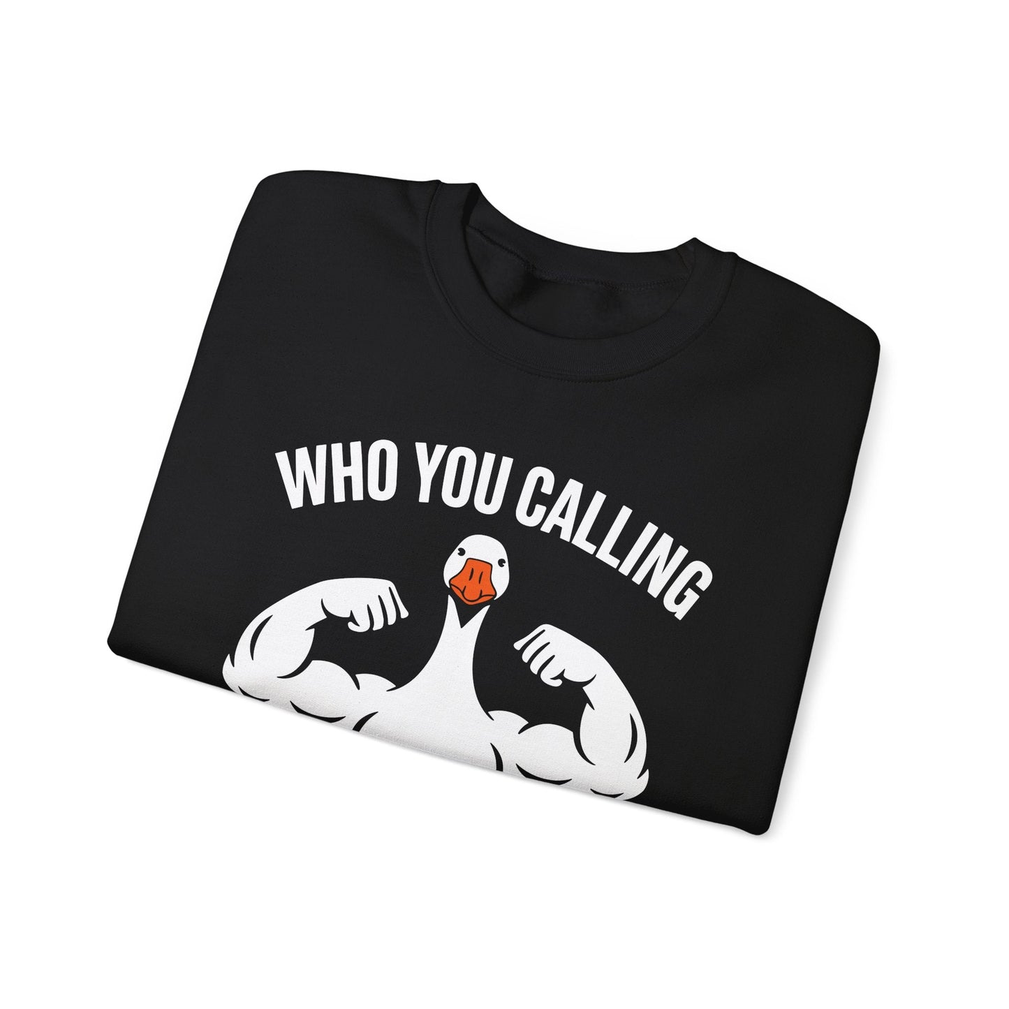 Who You Calling Silly Goose Funny Gym Meme Sweatshirt