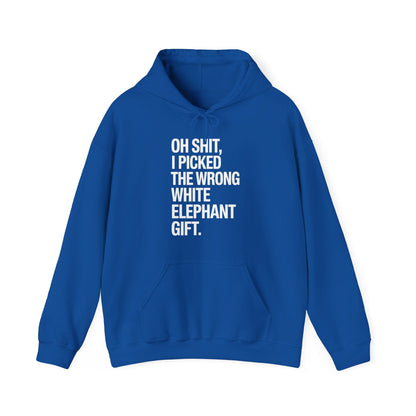 Oh Shit Funny White Elephant Gifts for Adults Under 15 20 Hoodie