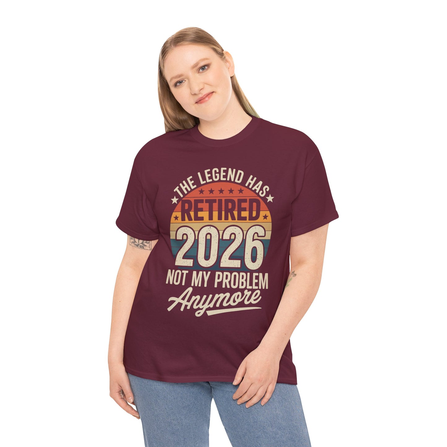 Retired 2026 Not My Problem Anymore T-Shirt